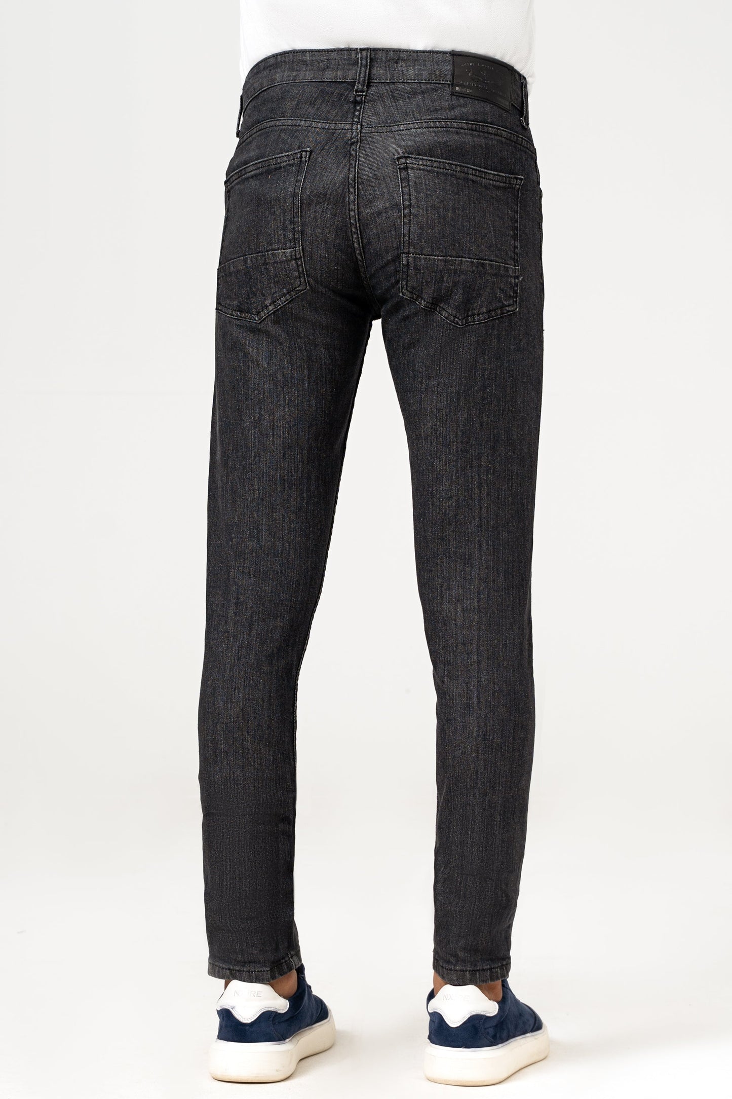 SLIM LEG DENIM  JEANS DARK GREY