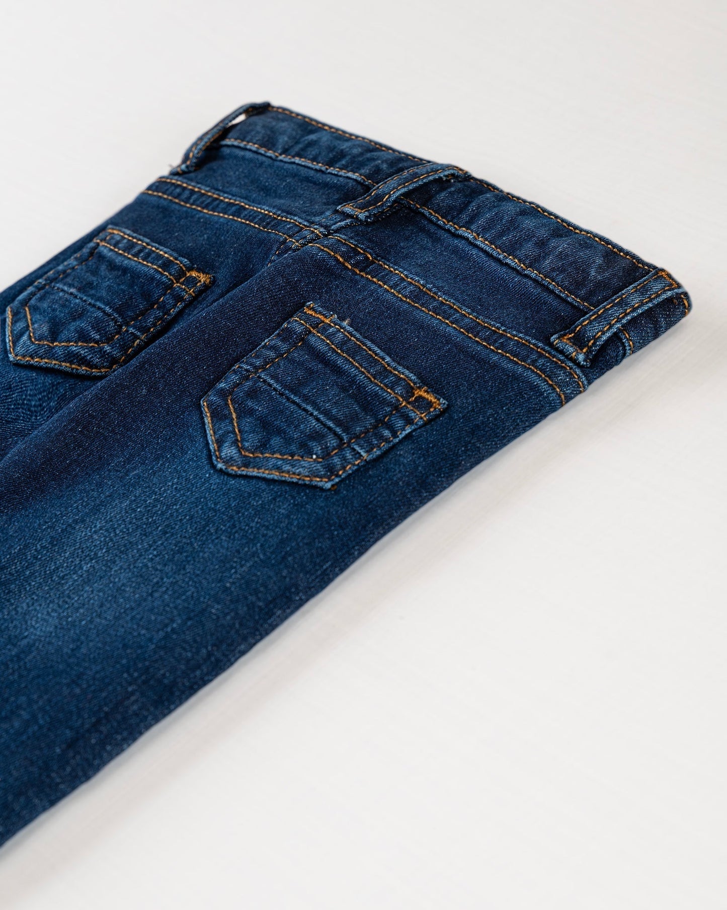 Boys Blue Color Slim Fit Denim