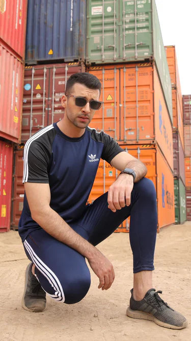 Adi Navy Tracksuit H - Summer